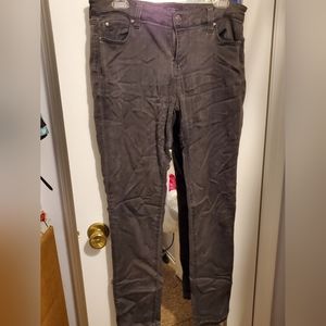 Dark grey jeggings